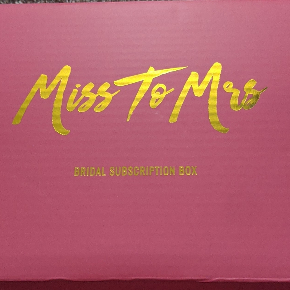 Miss to Mrs Bridal Box